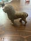 Lion Cast Iron Still Bank Tail Right   Arcade   1910 - 1930 Antique