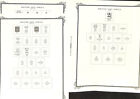 British East Africa Stamp Collection On 5 Scott Specialty Pgs  1890-1903  ba 