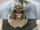 Vtg Midway Cap Jefferson Co Ky Police Uniform Hat Cap 6 7 8 Louisville Ky S80jj