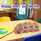 1500pcs Foam Stickers Foam Shapes Stickers For Kids 10 Colors Self Adhesive C   