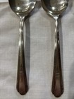 Wm A Rogers Overlaid Oneida Round Soup Spoons Paramount Pattern Silverplate 1933