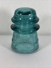 Hemingway 16 Aqua Green Vintage Glass Insulator 3   x4    Made In The Usa    bluer   
