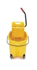 Rubbermaid Commercial Products Wavebrake 35 Qt  Side-press Mop Bucket And Wri   