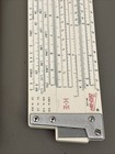 Vintage Keuffel   Esser K e Deci-lon 68 1100 Slide Rule   Leather Case Excellent