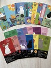 Sale Cute Cat Tarot Deck  Authentic Blooming Cat Pastel Tarot Deck  New 90 Cards