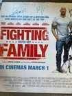 Genuine Signed Movie Poster  Fighting With My Family Cast Signed By Seven 