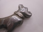 Vtg Mack Truck Bulldog Emblem Right Facing Metal  4mr2167 W mack On Collar