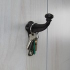 Antique Style Cast Iron Coat Bathroom Towel Hanger Door Hook Keyring Holder Rack