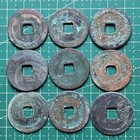 Lot 9x Ancient Chinese Cash Coins Northern Song Dynasty Tai Ping Tong Bao             