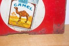 Camel Cigarettes Tobacco Ad 12  X 18  Original Vintage Tin Metal Sign  lar