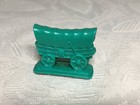Rare Vintage 1950s Cracker Jack Green Covered Wagon Stand Up Prize Toy