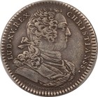 France Jeton 1758 Ordinaire Des Guerres  Lois Xv  29mm Silver  Pcgs Xf Detail