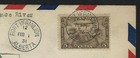 1931 Canada  c1 First Flight Cover - Fort Vermilion  Ab To Peace River  Ab