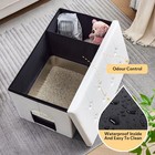 New Hidden Cat Litter Box Enclosure Furniture Cabinet Extra Large Dog Proof
