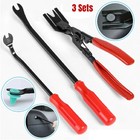 3pcs Auto Trim Clip Remover Tool Removal Pliers Fastener Door Panel Retainer