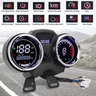 Motorcycle Digitalboard Universal Lcd Odometer Speedometer Meter Instrument Moto