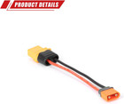 Ic2 Male To Xt60 Female Male Female Adapter Connector Replacement For Rc Car    