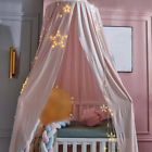 Kids Baby Bed Canopy Bedcover Mosquito Net Curtain Bedding Round Dome Tent Decor