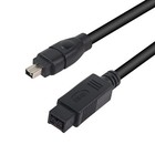 Dv To Firewire 1394 9-pin Male To 4-pin Male Firewire 800 To 400 Ieee Adapter   