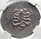 Ephesos In Ionia 102bc Silver Greek Cistophorus Tetradrachm Coin Ngc I73695