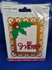 Lot 3 Recollections Merry Holly Light-up Led Xmas Card Kit - Makes 6 Total - New