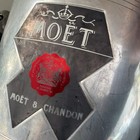 Vintage Moet   Chandon Champagne Ice Bucket M o d Meaux Argit Made In France