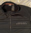 Harley Davidson Precision Soft Shell Jacket  Size Xl  Black  Free Shipping 
