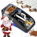 Automatic Cigarette Rolling Machine - Electric Mini Tobacco Injector  Blue