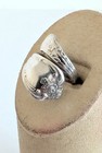 Vintage Wm  Rogers Oneida Silver Plated Spoon Ring Sz  6