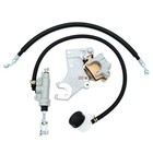 Rear Brake Caliper Master Cylinder   Hose Assembly For Honda Xr650l 1993-2022