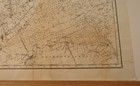 1875 Manhattan New York City Harbor Yellow Fever Antique Original Map New Jersey