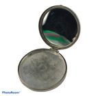 Vintage Art Deco Tre Jur Pressed Powder Compact 1920s Full Skirt Logo 