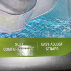 Speedo Surf Gazer Mask  Swim Goggles Unisex -kids 3-6 Uv Protect With Nose Cover