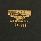 Vintage U s  National 94-599 Accounting Ledger Book Metal Spine Usa