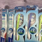 7 Lot Oral-b Healthy And Clean Angled Head Soft Bristle Toothbrush 6 Pack Mix