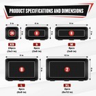 46pcs Tool Box Organizer Tray Divider Set  Tool Chest Drawer Organizer For Ga