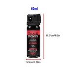 360 Omni Pepper Spray Stream Maximum Strength Self Defense Protection 2oz 60ml