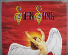 Original Vintage 1986 Led Zeppelin - Swan Song - Myth Gem Poster  24x36  - Used