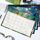 2025-2026 Desk Calendar 18 Month Large Wall desk Pad Calendar 17x12 Notes