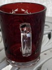 Ruby Red Flash Glass Cup Mug 1893 World s Fair Souvenir Marked George F