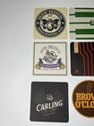 Uk Breweries - Brewery Coaster Collection - Beer Mat Lot Of 9 - Collectible