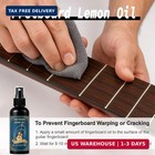 9pcs Guitar Cleaning Kit With Fret Polish  Guitar Cleaner Prevents Wear  Fading 