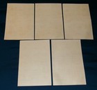 Set Of 5 Imperf Sheets 1934 John Nicklin Poster Stamps M-ng Mail Transportation