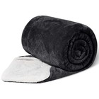Luxury Sherpa Fleece Throw Bed Blankets Soft Plush Reversible Bed Blanket Queen