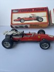 Vtg Schuco Ferrari Formel 2 Windup Race Car 320 Ps F1 With Box No Key Germany