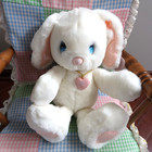 Precious Moments Vintage 1985 Applause Bunny Rabbit Plush Snowball Nwt