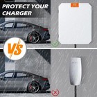 Ev Wall Charger Station Lock Box Enclosure Outdoor   Fit For Tesla Gen 3  7390c3