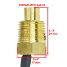 Caltric Fan Heat Sensor Switch For Polaris 3089246