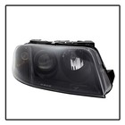 Headlight Pair Left Right Projector Black For Vw Passat 2001 2005 Heavy Duty