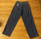 Vintage 90s Women   s Lee Riveted Baggy Buckle Back Jeans 12m 